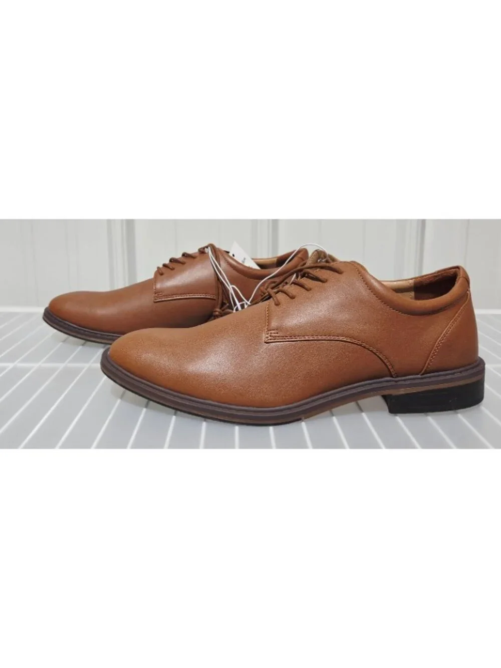 Goodfellow Leo Rich Brown Pointed Toe Oxfords Casual Dress Shoes -- Men's 12